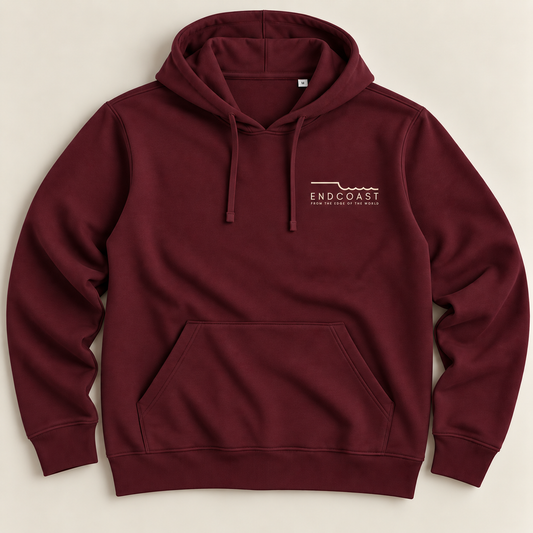 Sweat capuche Vingt9 Burgundy