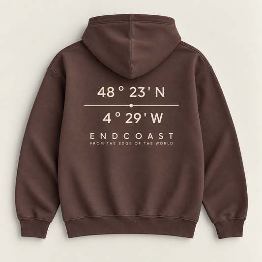 Sweat capuche 48°23' Moccha