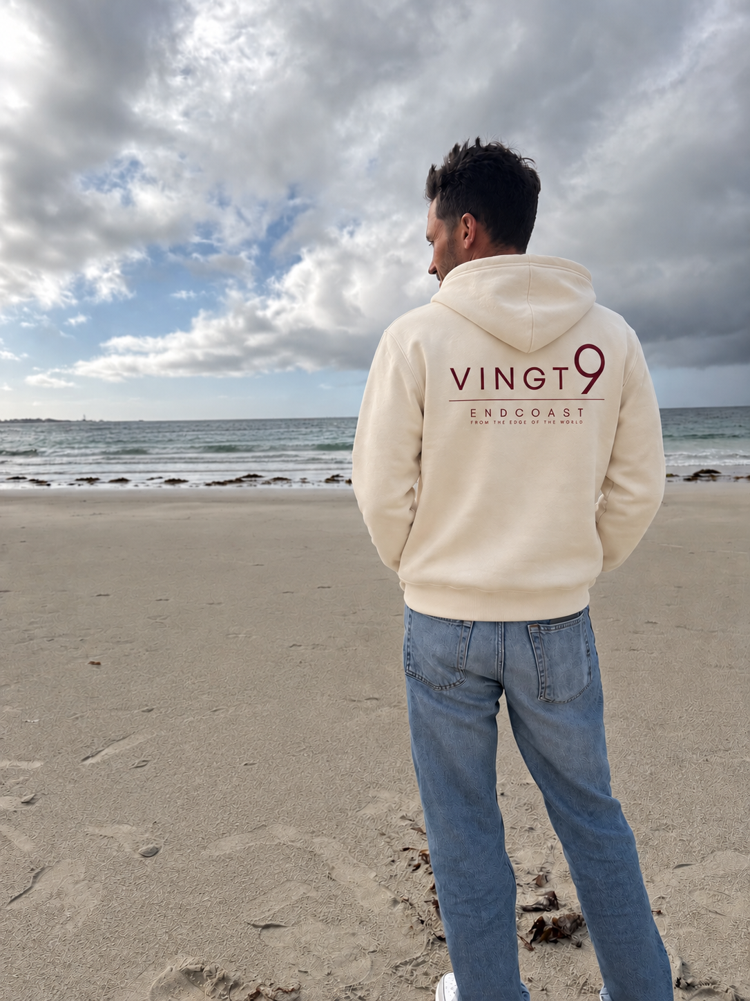 Sweat capuche Vingt9 Natural