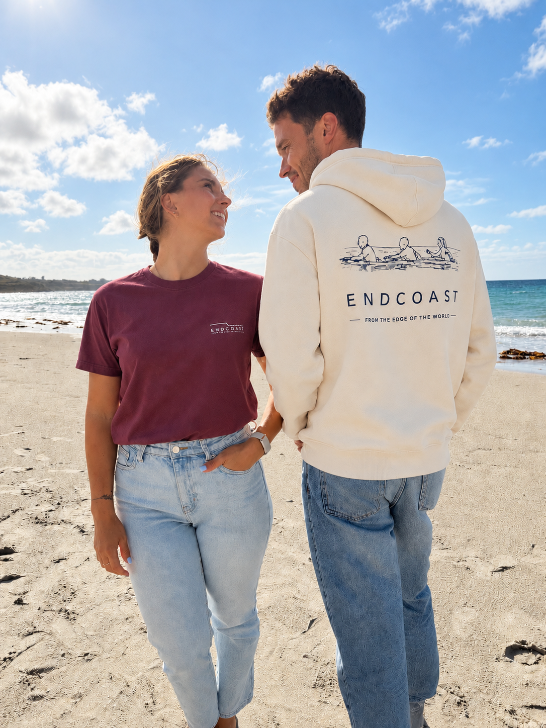 Sweat capuche SeaWalker Prune
