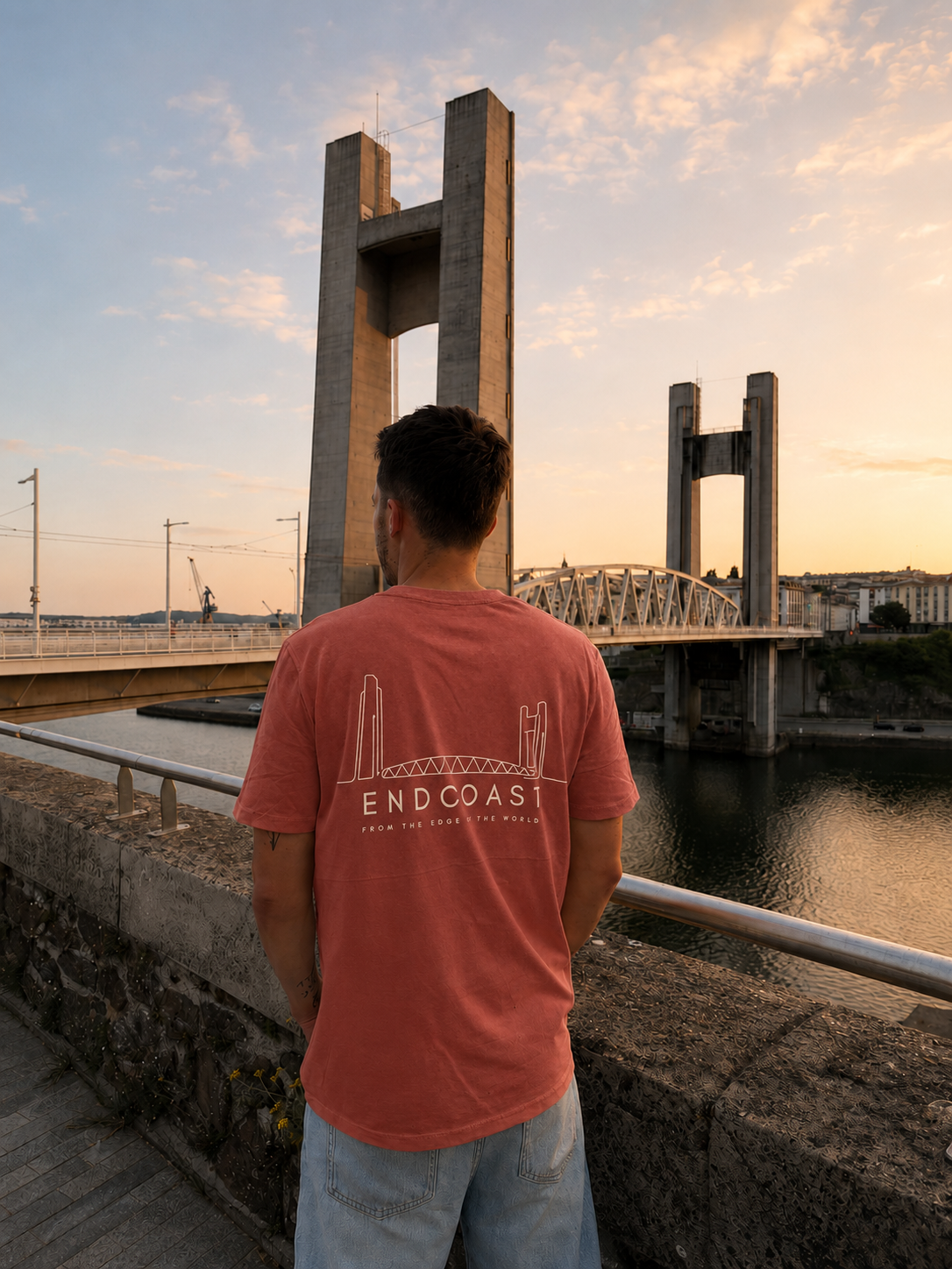 T-shirt Recou Terracotta