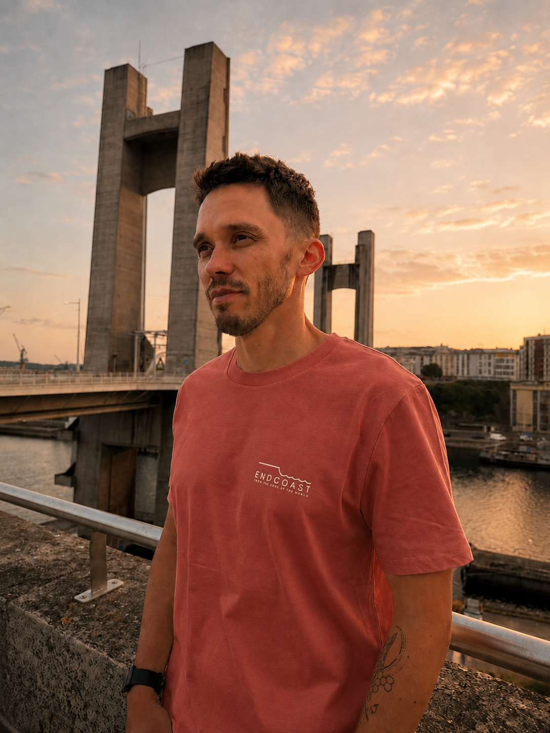 T-shirt Recou Terracotta
