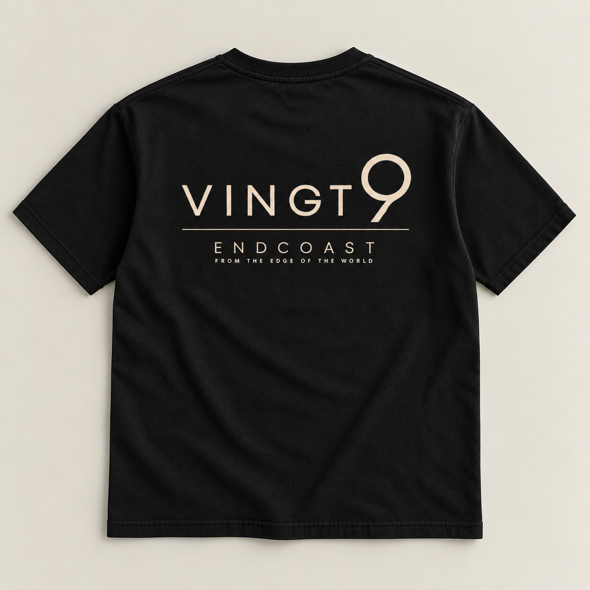 T-shirt Vingt9 Noir