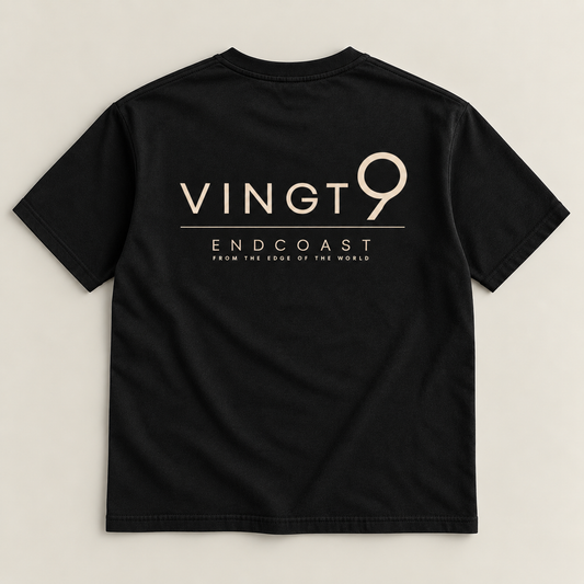 T-shirt Vingt9 Noir