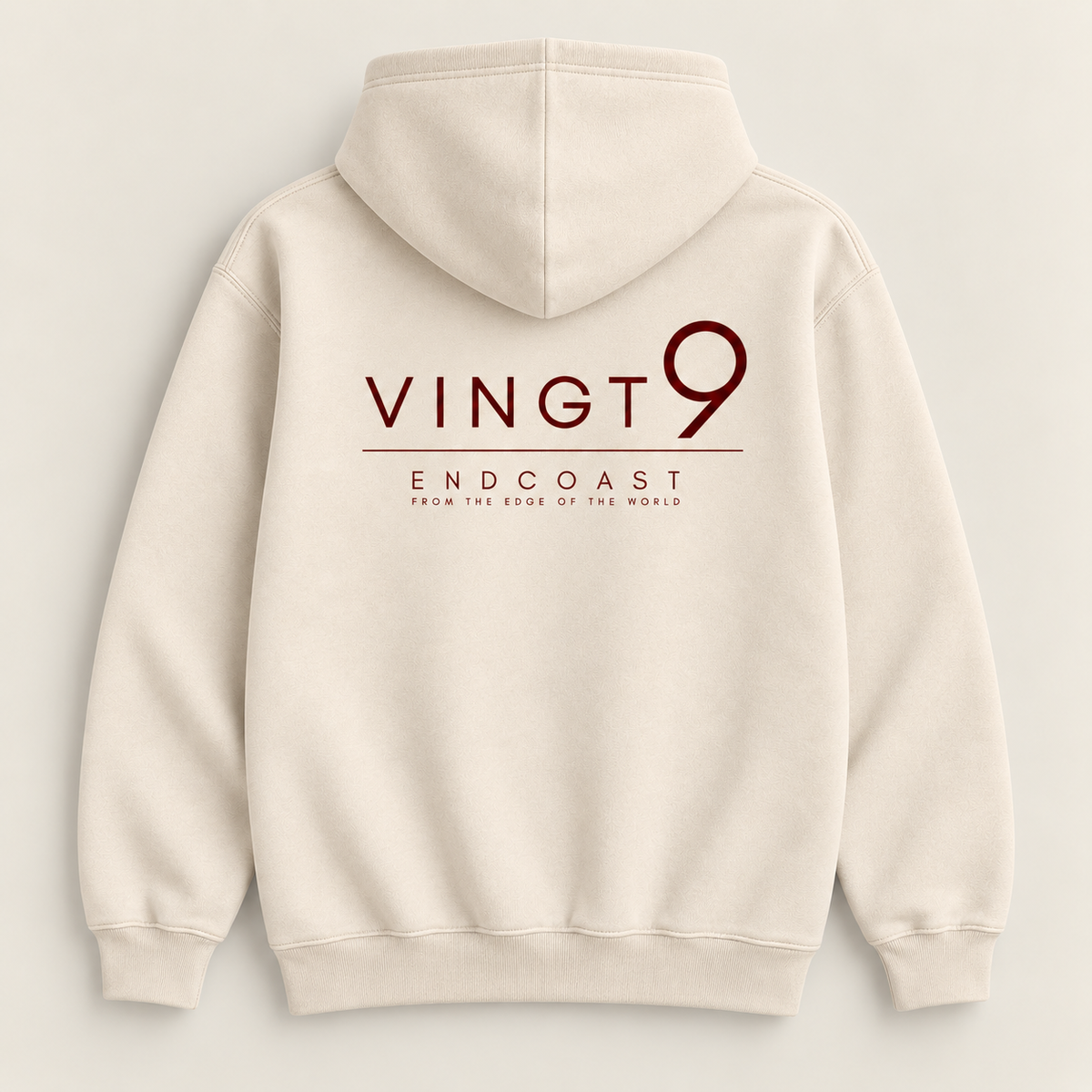 Sweat capuche Vingt9 Natural