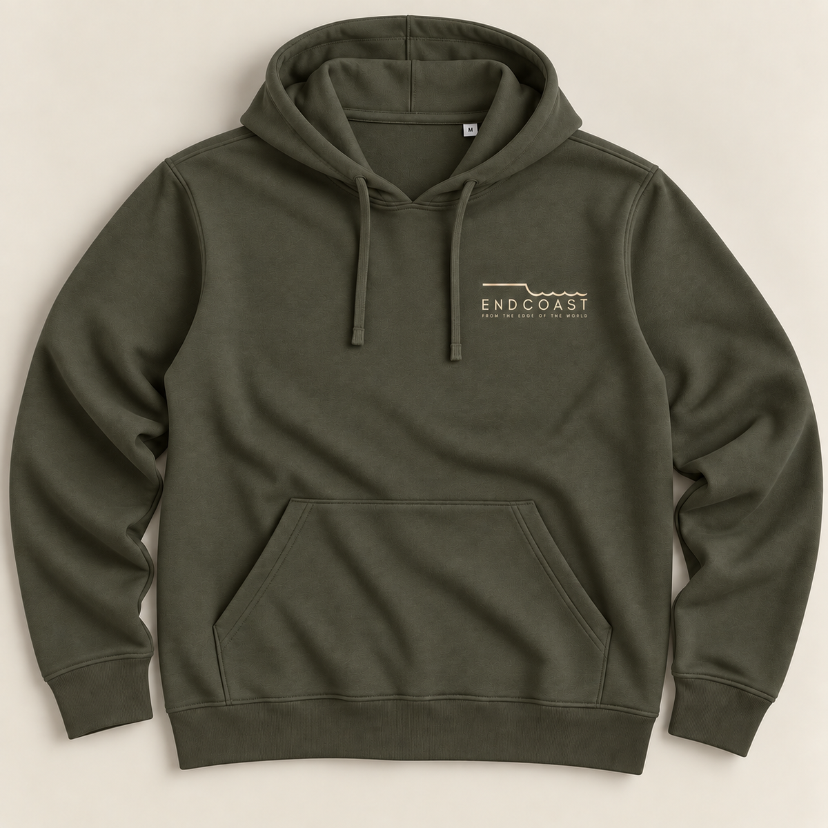 Sweat capuche 48°23' khaki
