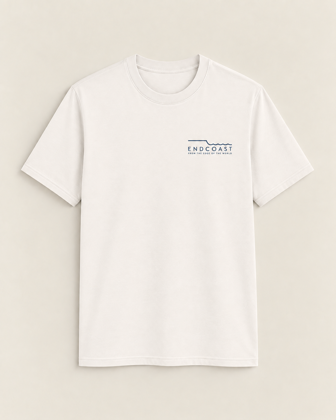 T-shirt 48°23' Blanc cassé