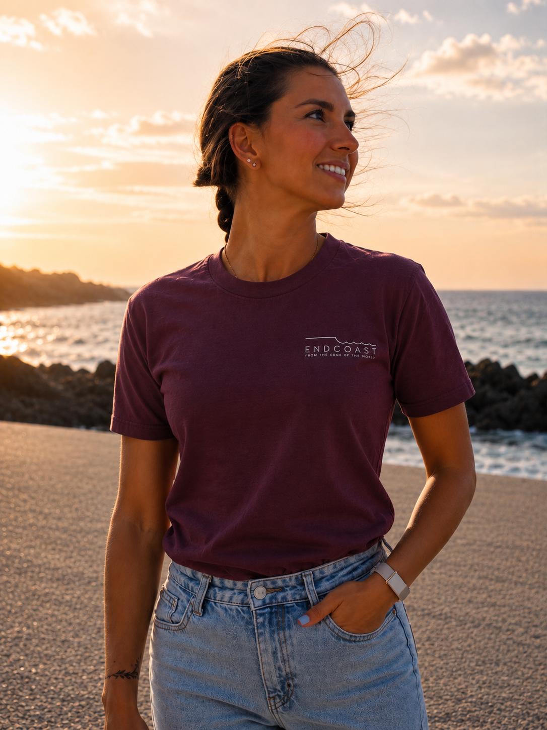 T-shirt SeaWalker Prune