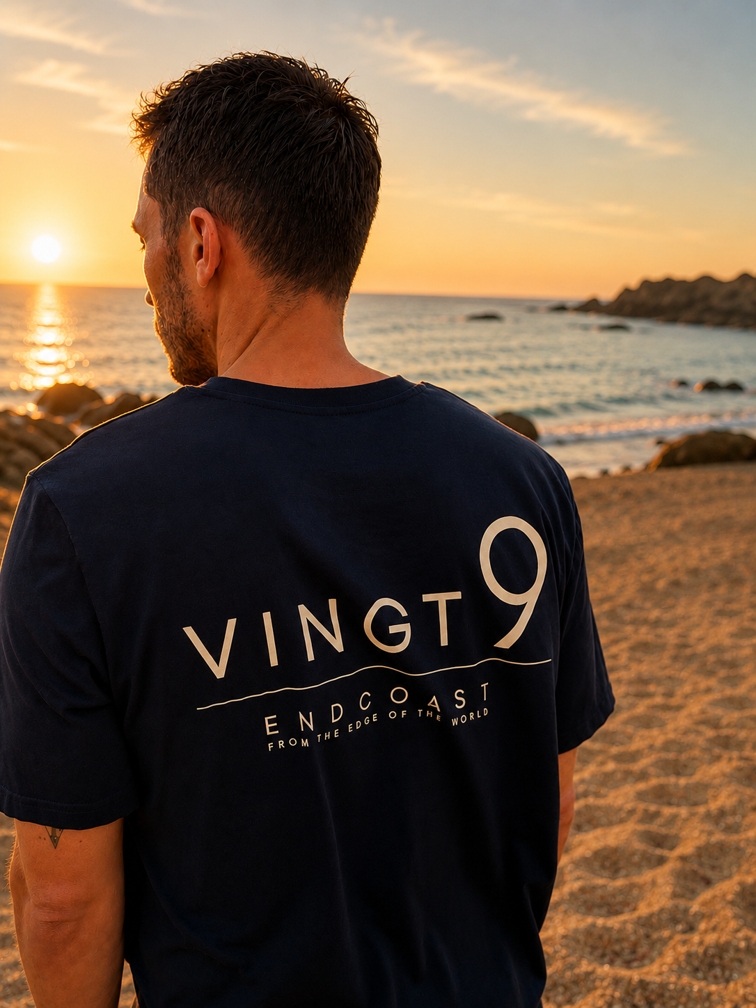T-shirt Vingt9 Navy