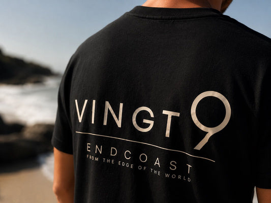 T-shirt Vingt9 Noir