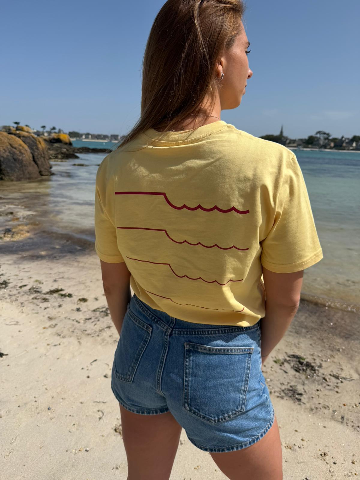 T-Shirt Logo Jaune
