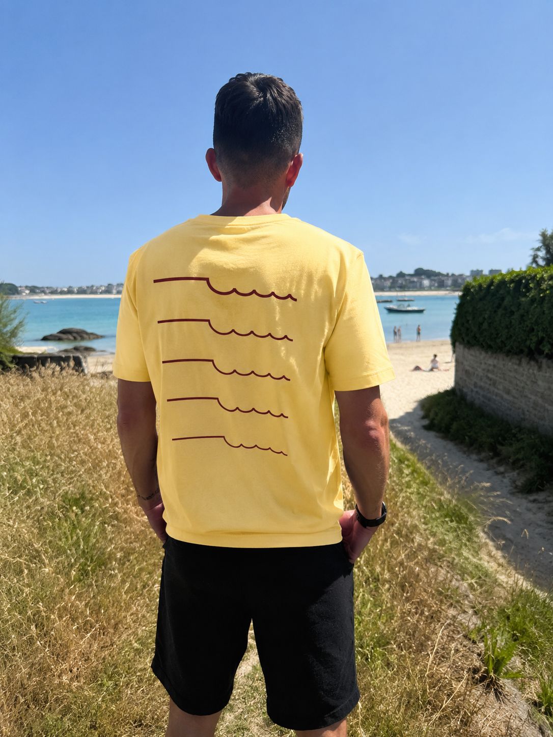 T-Shirt Logo Jaune