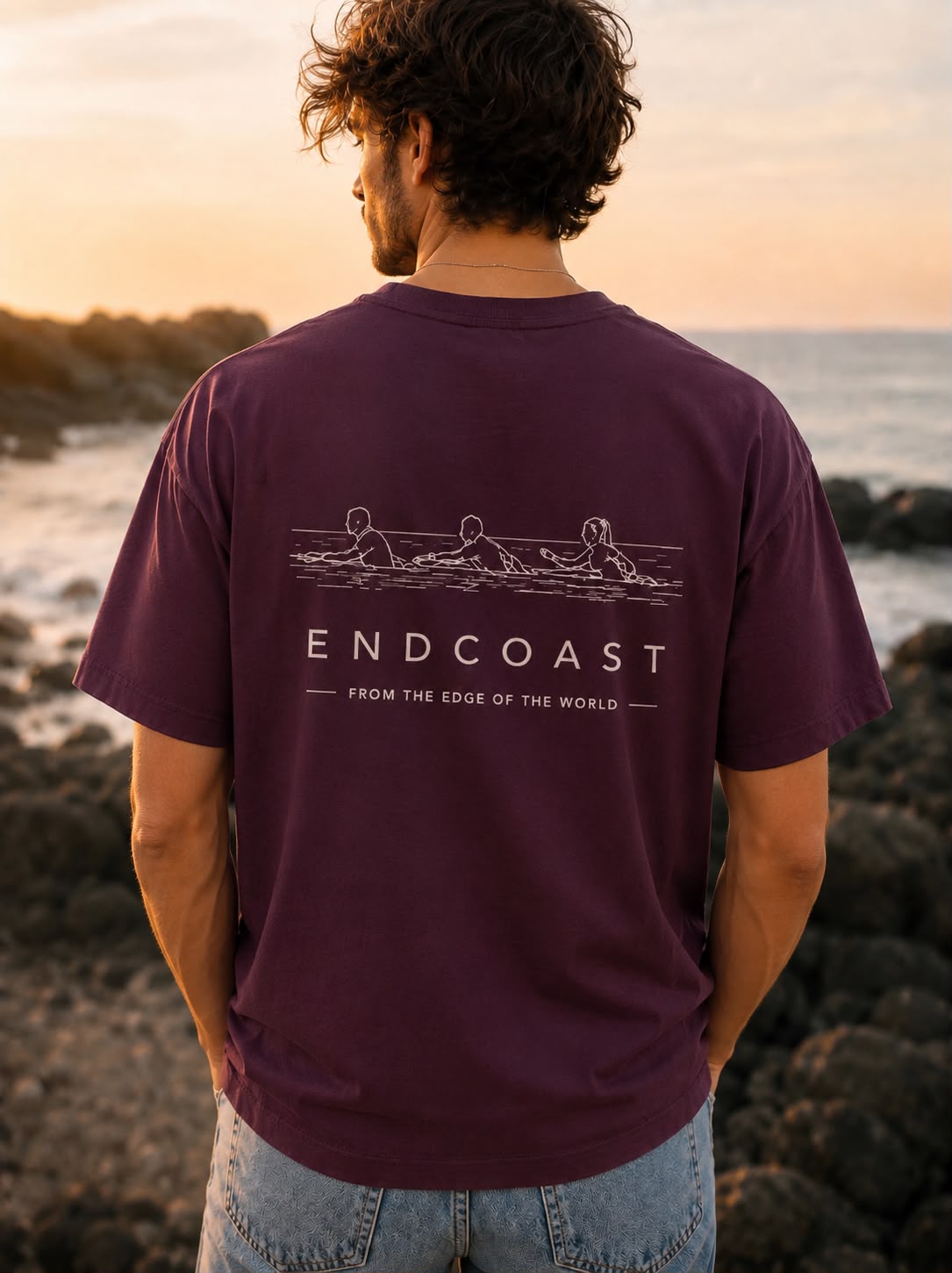 T-shirt SeaWalker Prune