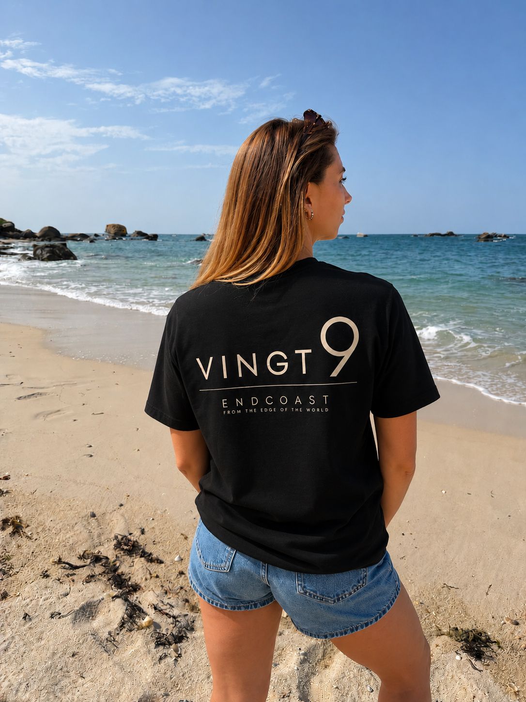T-shirt Vingt9 Noir
