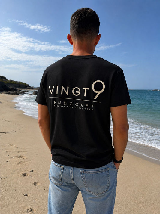 T-shirt Vingt9 Noir